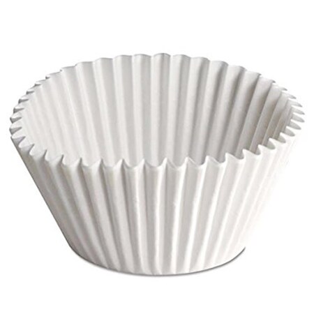 Kitchen Krafts White Jumbo Bake Cups, 500 Per Tube 610070